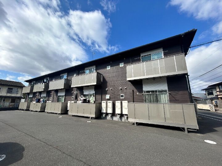 岡山県倉敷市宮前(アパート)の賃貸物件の外観