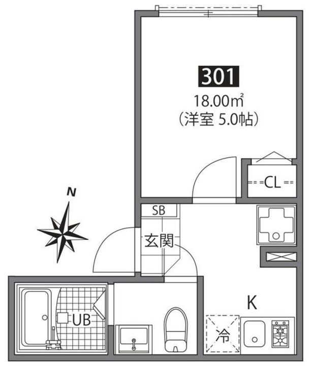 ブリーズTagaraの間取り