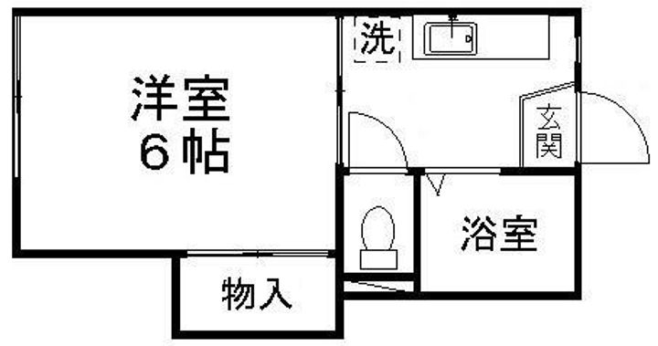 ピースフル立町B棟の間取り