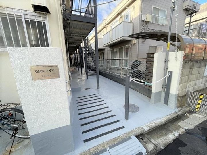 池田ハイツの地図