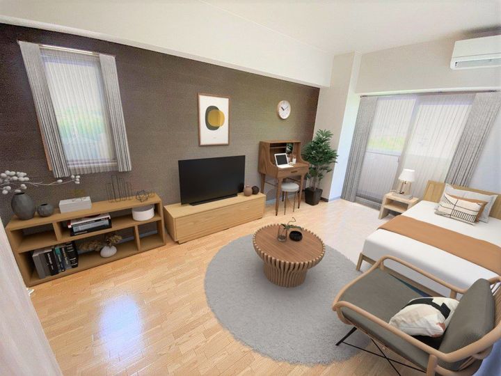 リベルタ南草津の居間