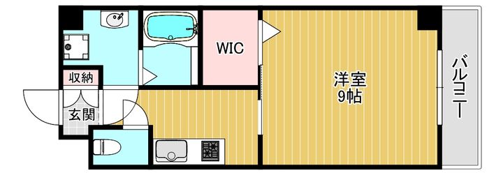 大阪府大阪市城東区野江3(マンション)の賃貸物件の間取り