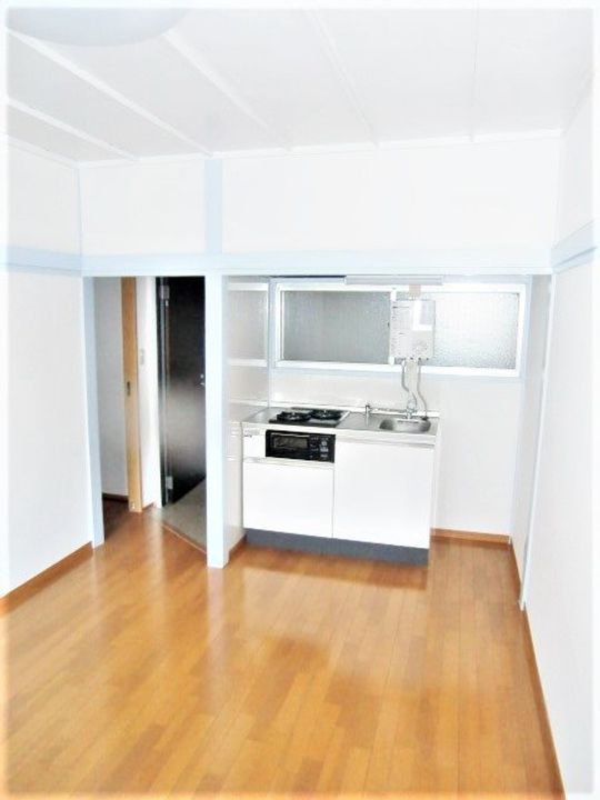 コーポ青木の居間