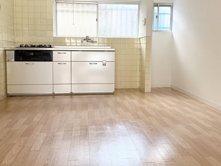 大阪府豊中市庄内幸町2(一戸建)の賃貸物件のキッチン