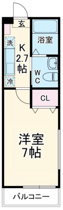 グランメゾン行徳の間取り