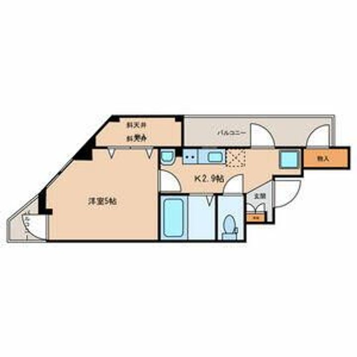 ロイヤルシティ西日暮里の間取り