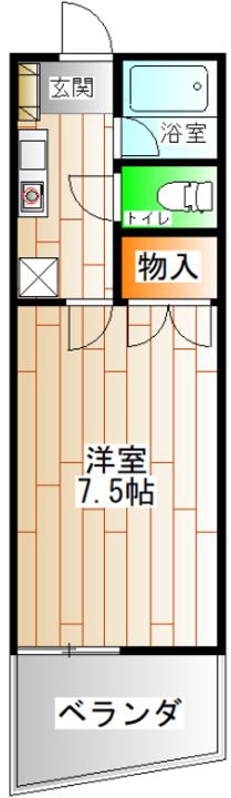メゾン井上の間取り