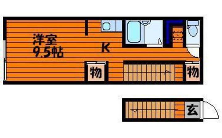 レアル南方IIの間取り