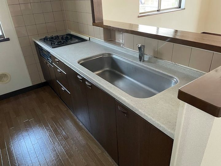 神奈川県横浜市港北区菊名4(一戸建)の賃貸物件のキッチン