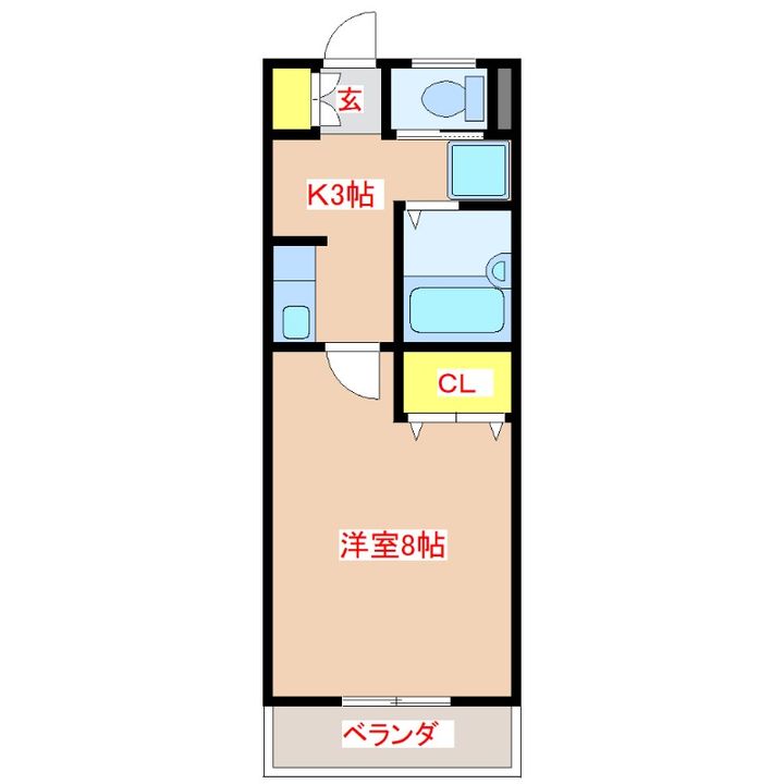 プリメーロセイワ Iの間取り