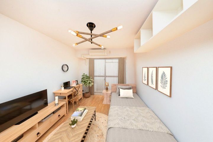 ラヴィニア北村 IIの居間