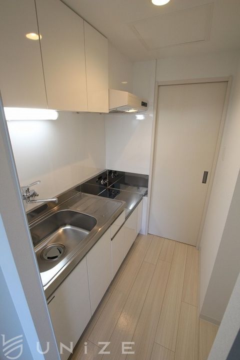 北海道札幌市豊平区中の島二条3(マンション)の賃貸物件のキッチン