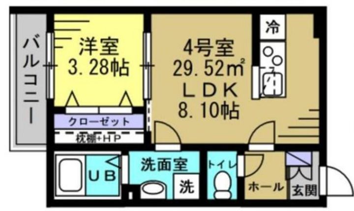 AJ津田沼Vの間取り