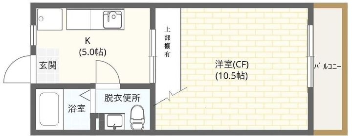 静岡県浜松市浜名区細江町中川(アパート)の賃貸物件の間取り
