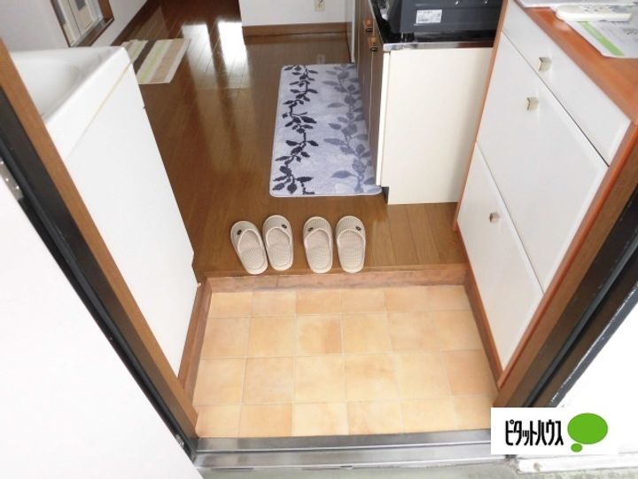 グリーングラスの玄関