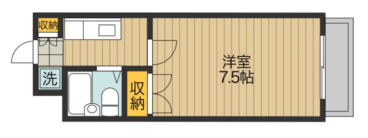 広島県福山市東深津町2(マンション)の賃貸物件の間取り