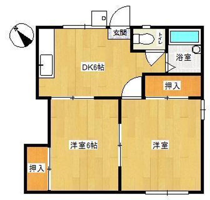 ニューライフ防府の間取り