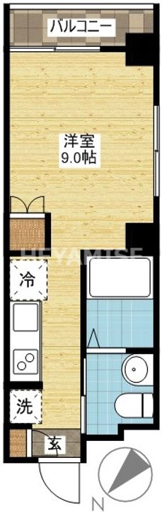 COCO今博多町の間取り