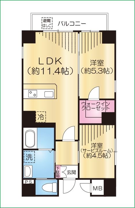 グランコート亀戸の間取り