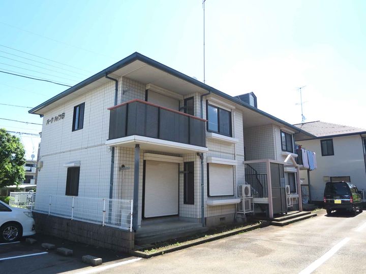 パークハイツB棟の外観