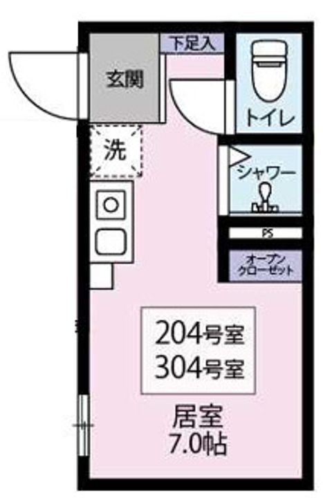 Cresta松陰の間取り