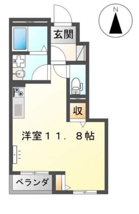 クオーレ津浦町の間取り