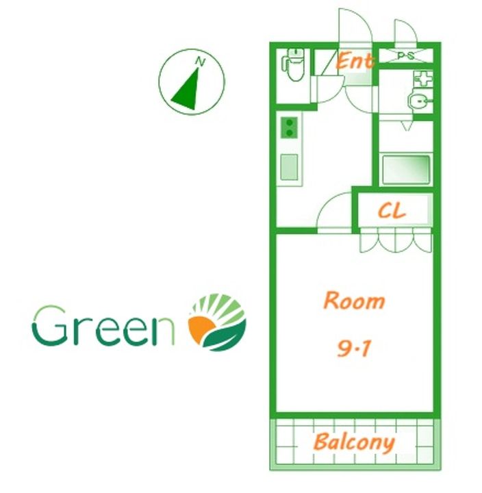 ベルローズの間取り