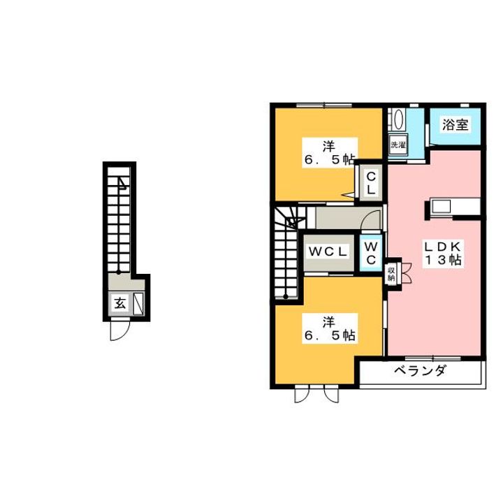 ルシオール C棟の間取り