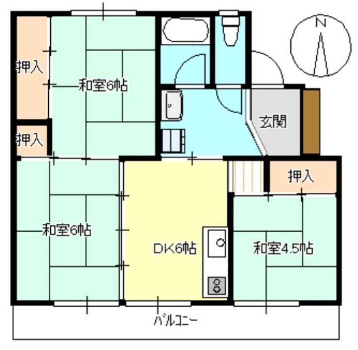 長野県上田市上田原(マンション)の賃貸物件の間取り