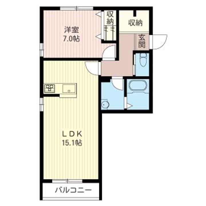 カーサ コントレの間取り