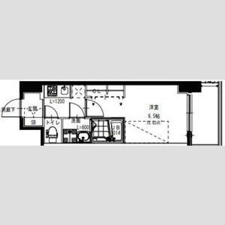 S-RESIDENCE小阪azureの間取り