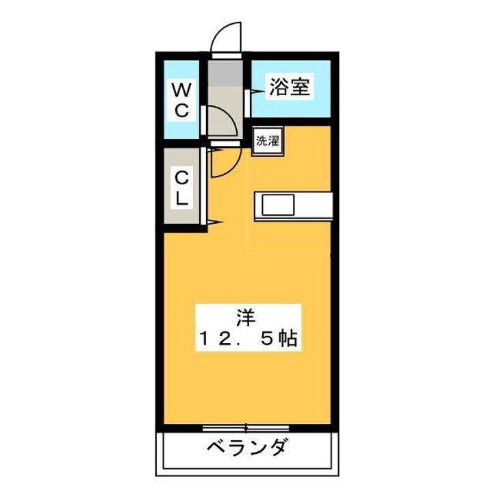 シェルクレールTの間取り