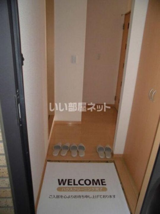 栃木県宇都宮市東簗瀬1(アパート)の賃貸物件の玄関