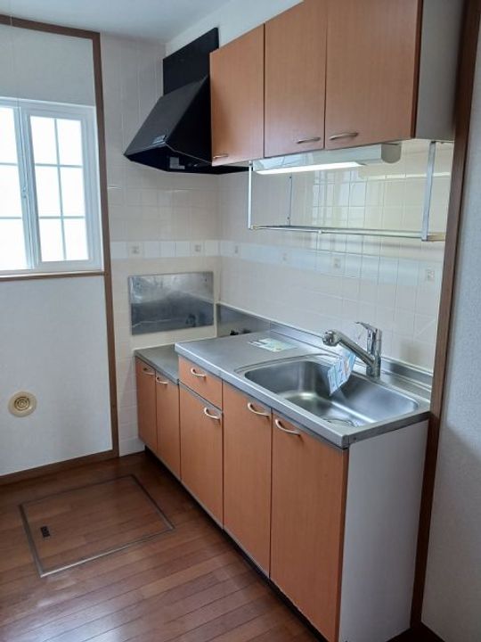 茨城県鹿嶋市神野3(アパート)の賃貸物件のキッチン