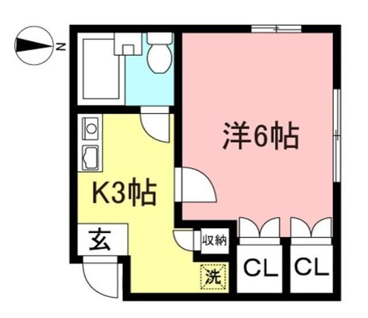 メゾンコスモスの間取り