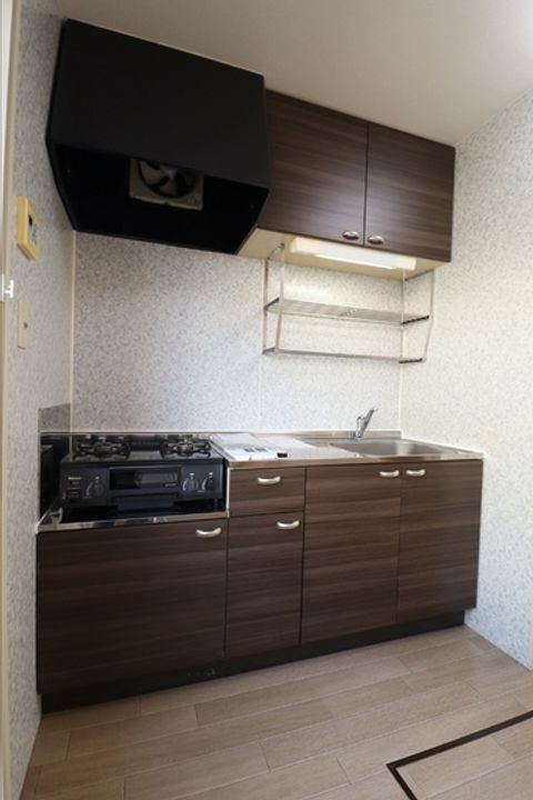 イーストヴィレッジ B棟のキッチン