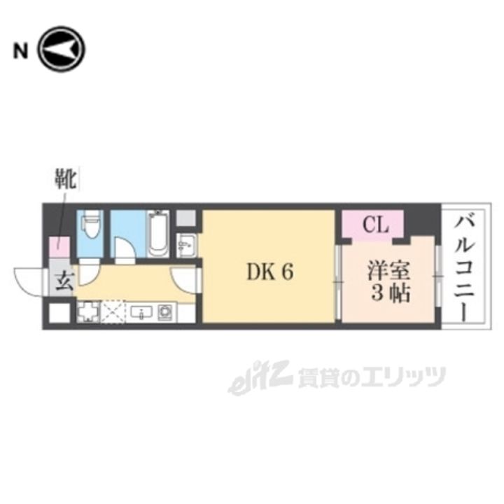 パークモダン伊丹の間取り