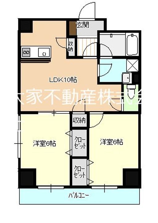 サクセスヒルズの間取り