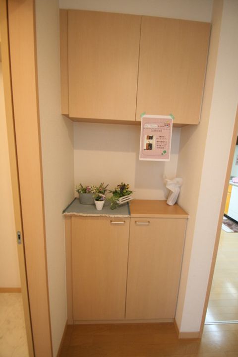 岡山県倉敷市西中新田(アパート)の賃貸物件の玄関