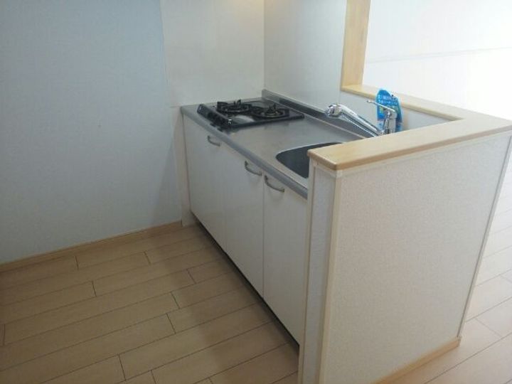 大阪府大阪市住之江区中加賀屋2(マンション)の賃貸物件のキッチン