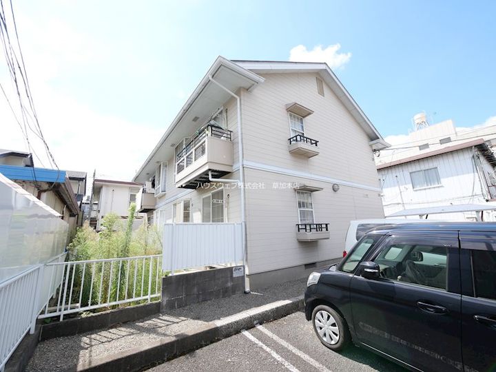 埼玉県草加市瀬崎7(アパート)の賃貸物件の外観