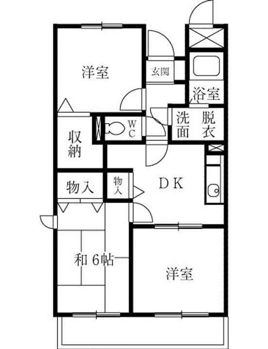 アビタシオン国分寺台の間取り