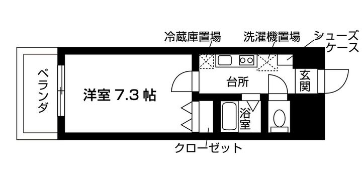 アルファード秋葉原の間取り