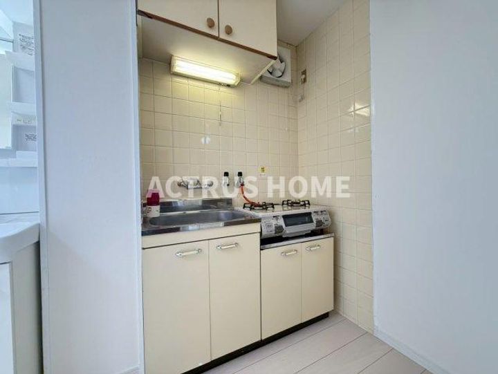 大阪府大阪市東住吉区山坂5(マンション)の賃貸物件のキッチン