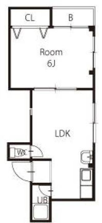 大阪府大阪市東住吉区山坂5(マンション)の賃貸物件の間取り