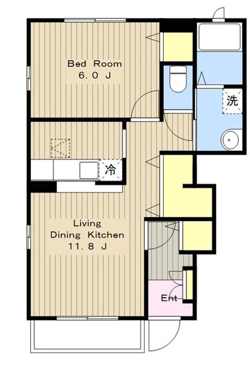 オータスヒルズの間取り