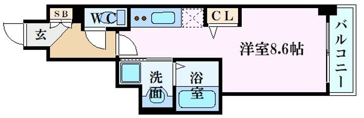 月光呉本通2丁目の間取り