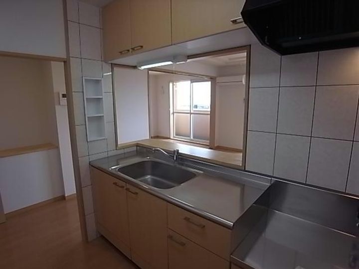 岐阜県岐阜市中西郷4(アパート)の賃貸物件のキッチン