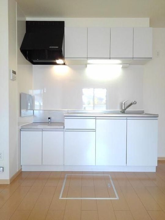 福島県福島市町庭坂字杉ノ下(アパート)の賃貸物件のキッチン