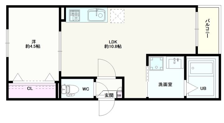 Jack takayokosukaIの間取り